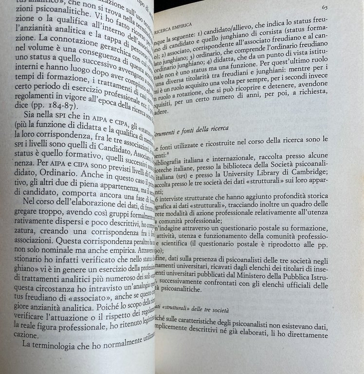 LA PROFESSIONE DI PSICOANALISTA