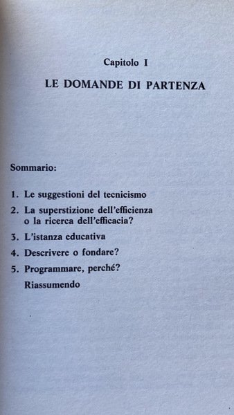 LA PROGRAMMAZIONE DELLE ATTIVITÀ EDUCATIVE NELLA SCUOLA MATERNA