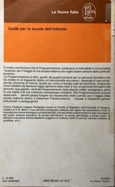 LA PROGRAMMAZIONE NELLA SCUOLA MATERNA, OVVERO IL DIRITTO ALLA CONOSCENZA …