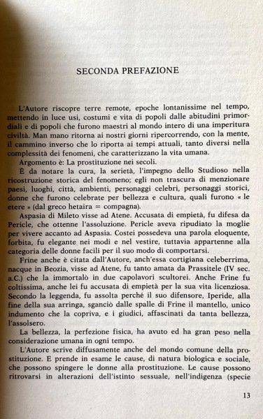 LA PROSTITUZIONE NEI SECOLI
