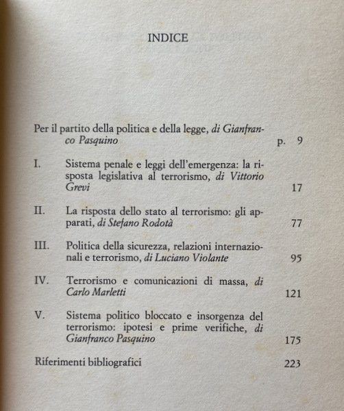 LA PROVA DELLE ARMI. A CURA DI GIANFRANCO PASQUINO