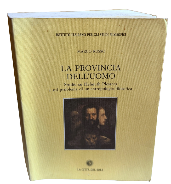 LA PROVINCIA DELL'UOMO. STUDIO SU HELMUTH PLESSNER E SUL PROBLEMA … | Immagine Gallery 3