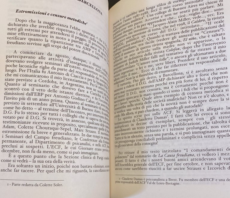 LA PSICOANALISI, NON IL PENSIERO UNICO STORIA DI UNA CRISI …