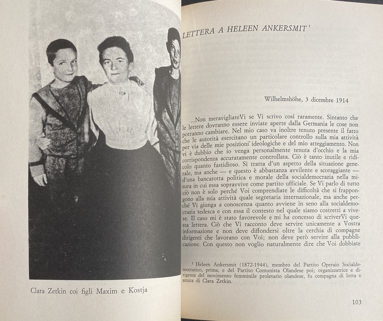 LA QUESTIONE FEMMINILE E LA LOTTA AL RIFORMISMO