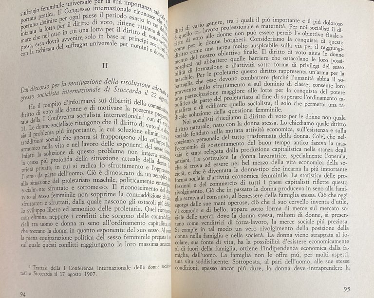 LA QUESTIONE FEMMINILE E LA LOTTA AL RIFORMISMO