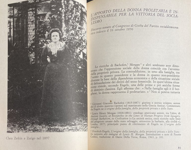 LA QUESTIONE FEMMINILE E LA LOTTA AL RIFORMISMO