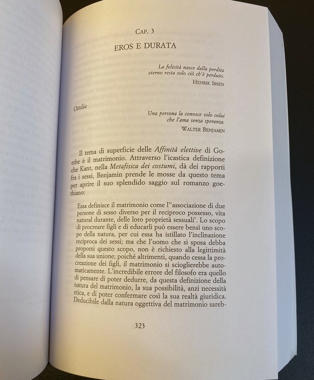 LA REDENZIONE INEFFETTUALE. WALTER BENJAMIN E IL MESSIANISMO MODERNO