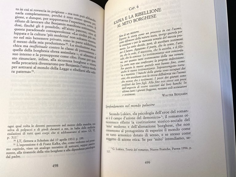 LA REDENZIONE INEFFETTUALE. WALTER BENJAMIN E IL MESSIANISMO MODERNO