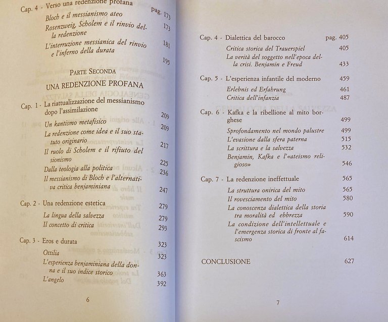 LA REDENZIONE INEFFETTUALE. WALTER BENJAMIN E IL MESSIANISMO MODERNO