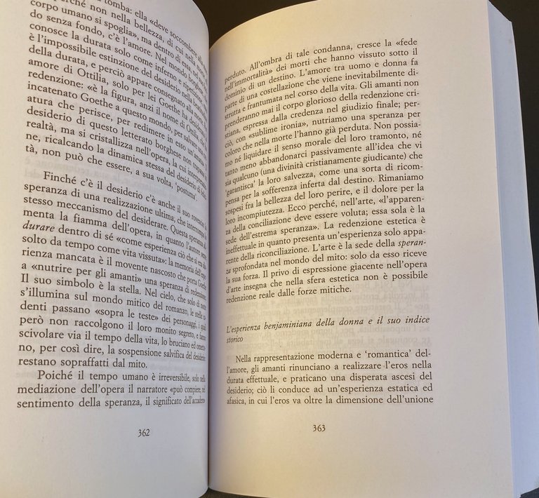 LA REDENZIONE INEFFETTUALE. WALTER BENJAMIN E IL MESSIANISMO MODERNO