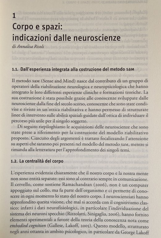 LA RIABILITAZIONE SPAZIALE. IL METODO SAM. | Immagine Gallery 14