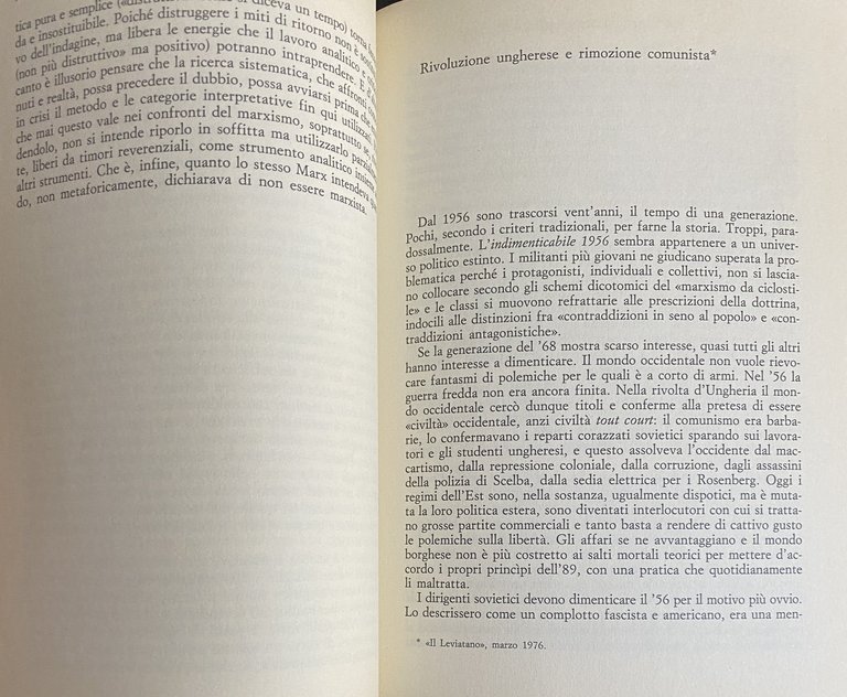 LA RIMOZIONE PERMANENTE. IL FUTURO DELLA SINISTRA E LA CRITICA …