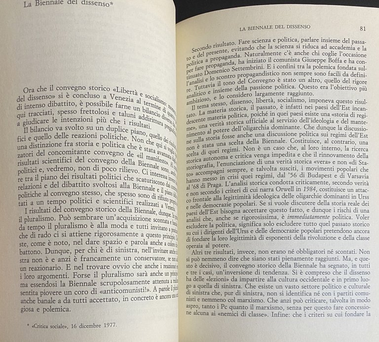 LA RIMOZIONE PERMANENTE. IL FUTURO DELLA SINISTRA E LA CRITICA …