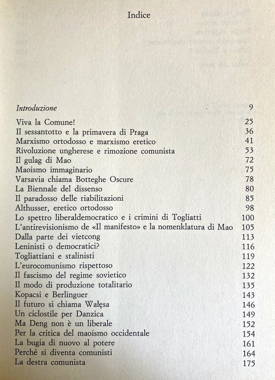 LA RIMOZIONE PERMANENTE. IL FUTURO DELLA SINISTRA E LA CRITICA …