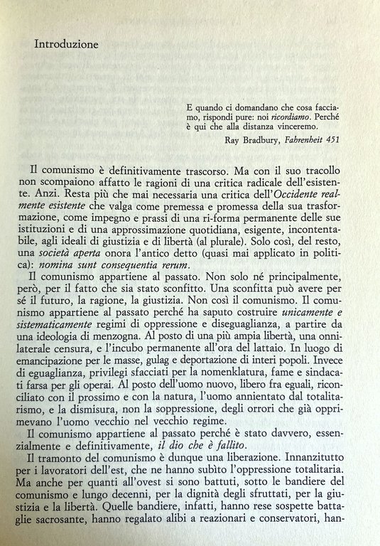 LA RIMOZIONE PERMANENTE. IL FUTURO DELLA SINISTRA E LA CRITICA …