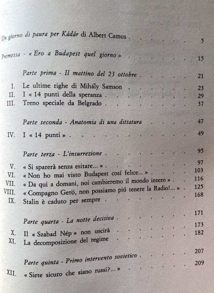 LA RIVOLTA DI BUDAPEST (23 OTTOBRE-4 NOVEMBRE 1956)