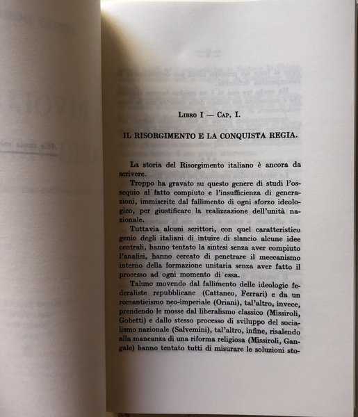 LA RIVOLUZIONE MERIDIONALE: SAGGIO STORICO-POLITICO SULLA LOTTA POLITICA IN ITALIA. …