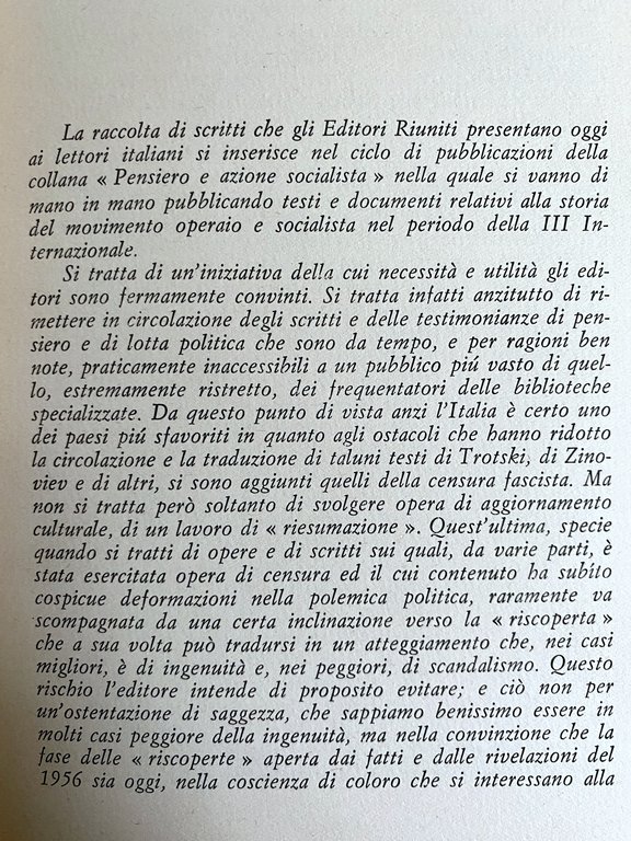 LA RIVOLUZIONE PERMANENTE E IL SOCIALISMO IN UN PAESE SOLO. …