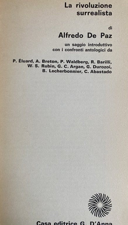 LA RIVOLUZIONE SURREALISTA