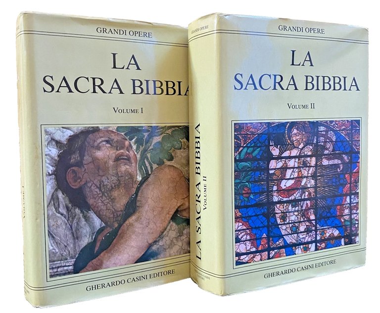 LA SACRA BIBBIA. VOLUMI 1-2. ILLUSTRAZIONI DI GUSTAVO DORÉ, TRADUZIONE …