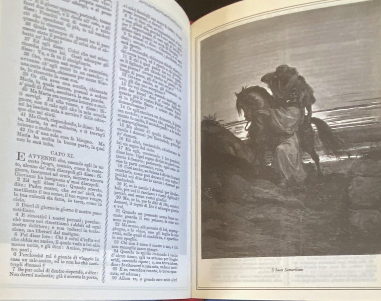 LA SACRA BIBBIA. VOLUMI 1-2. ILLUSTRAZIONI DI GUSTAVO DORÉ, TRADUZIONE …