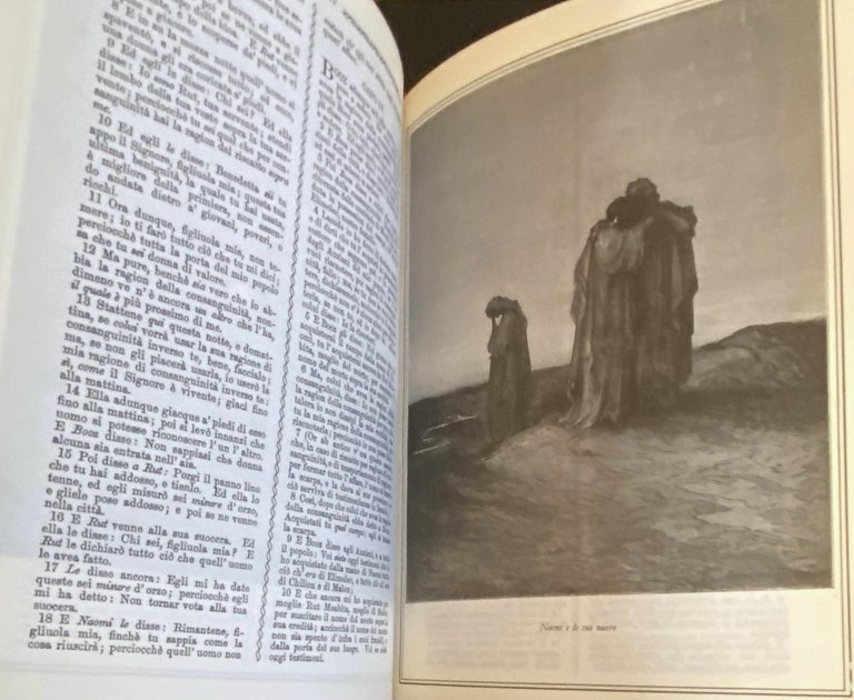 LA SACRA BIBBIA. VOLUMI 1-2. ILLUSTRAZIONI DI GUSTAVO DORÉ, TRADUZIONE …