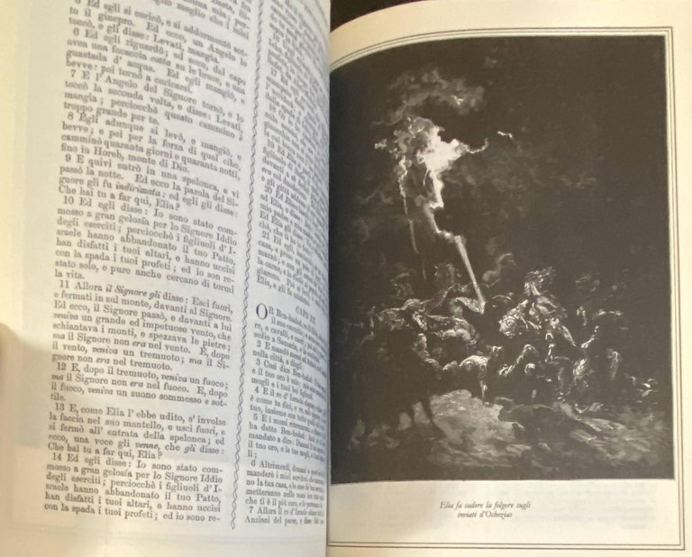 LA SACRA BIBBIA. VOLUMI 1-2. ILLUSTRAZIONI DI GUSTAVO DORÉ, TRADUZIONE …