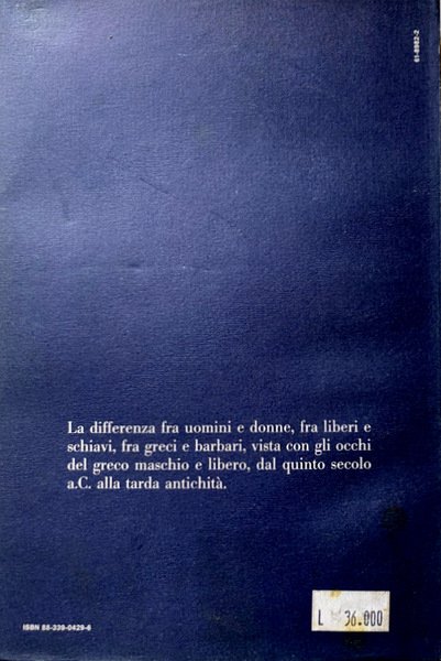 LA SCIENZA DELL'UOMO NELLA GRECIA ANTICA