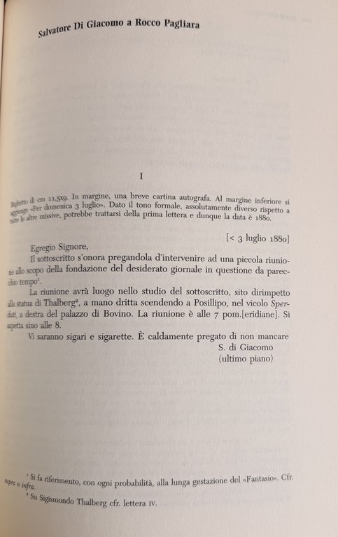 LA SEDUZIONE DELL'ARTE: PAGLIARA, DI GIACOMO, PICA: I CARTEGGI | Immagine Gallery 7