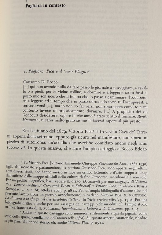 LA SEDUZIONE DELL'ARTE: PAGLIARA, DI GIACOMO, PICA: I CARTEGGI | Immagine Gallery 8