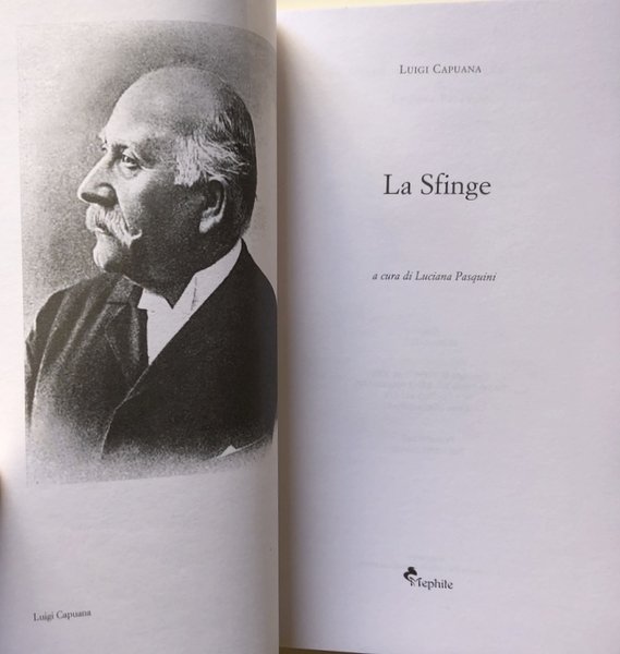 LA SFINGE. A CURA DI LUCIANA PASQUINI
