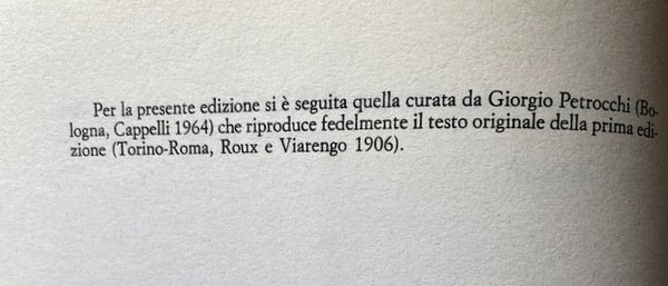 LA SIGNORA DI RIONDINO. A CURA DI RICCARDO REIM