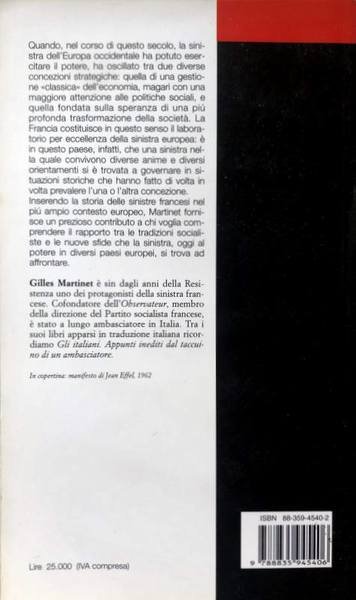 LA SINISTRA AL POTERE. DAL FRONTE POPOLARE A JOSPIN