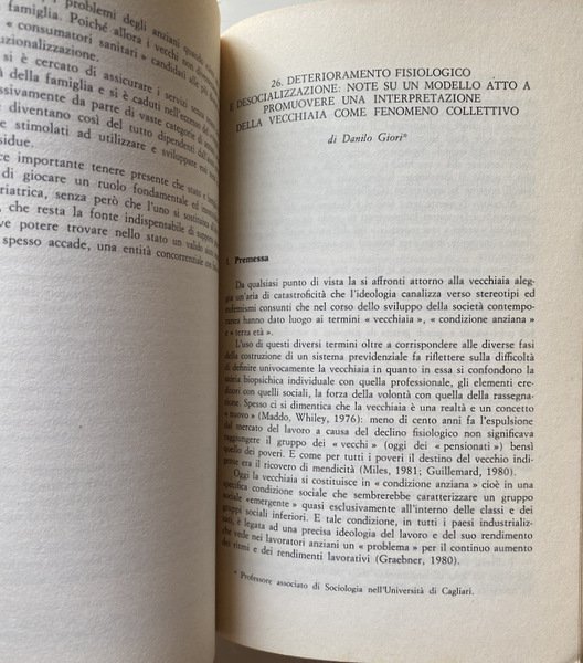 LA SOCIOLOGIA SANITARIA. DALLA SOCIOLOGIA DELLA MEDICINA ALLA SOCIOLOGIA DELLA …