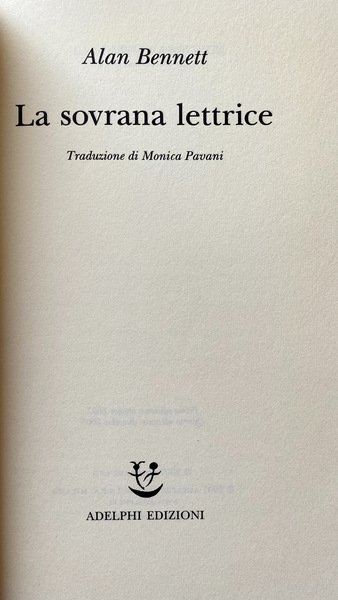 LA SOVRANA LETTRICE