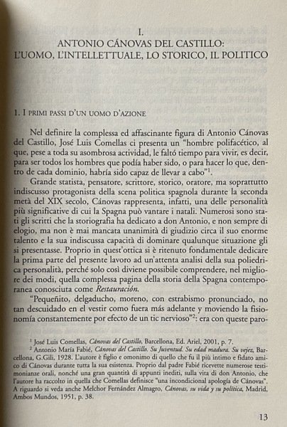 LA SPAGNA ALLE ORIGINI DELLA CONTEMPORANEITÀ. CÁNOVAS (CANOVAS, CÀNOVAS) E …