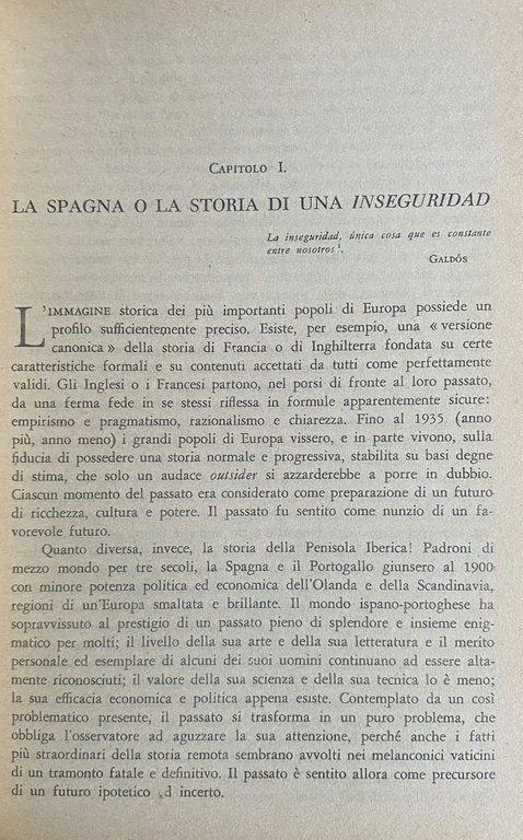 LA SPAGNA NELLA SUA REALTÀ STORICA. CON UN EPILOGO DEL …