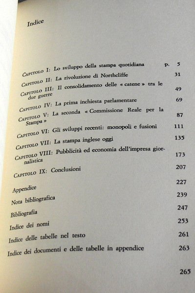 LA STAMPA INGLESE: MONOPOLI E FUSIONI (1890-1972)