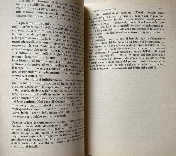 LA TECNICA DELLA PSICOANALISI PSICANALISI INFANTILE. SEMINARI CON ANNA FREUD