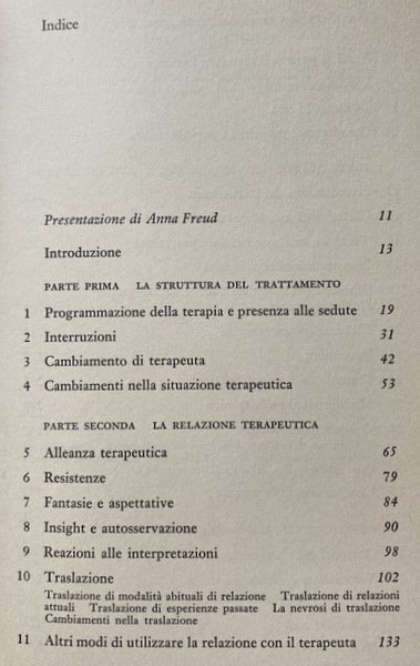 LA TECNICA DELLA PSICOANALISI PSICANALISI INFANTILE. SEMINARI CON ANNA FREUD