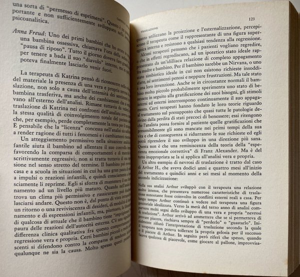 LA TECNICA DELLA PSICOANALISI PSICANALISI INFANTILE. SEMINARI CON ANNA FREUD