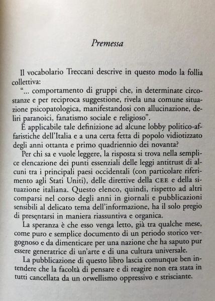 LA TELEVISIONE E IL POTERE NEL PAESE DEI CAMPANELLINI. CONSIDERAZIONI …