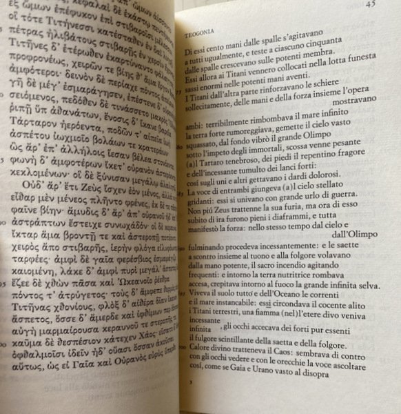 LA TEOGONIA DI ESIODO E TRE INNI OMERICI NELLA TRADUZIONE …