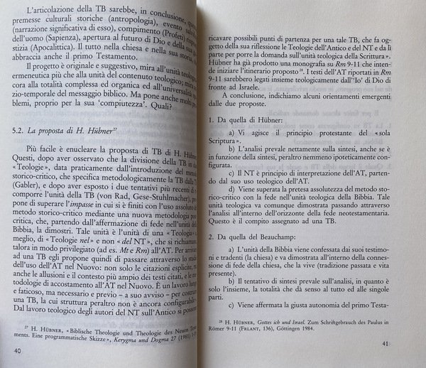 LA TEOLOGIA BIBLICA. NATURA E PROSPETTIVE. IN DIALOGO CON GIUSEPPE …