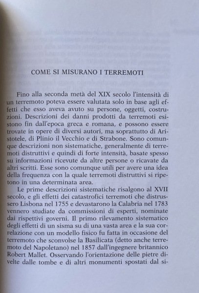 LA TERRA INQUIETA. DIFENDERSI DA TERREMOTI ED ERUZIONI