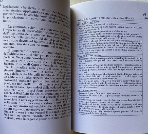 LA TERRA INQUIETA. DIFENDERSI DA TERREMOTI ED ERUZIONI