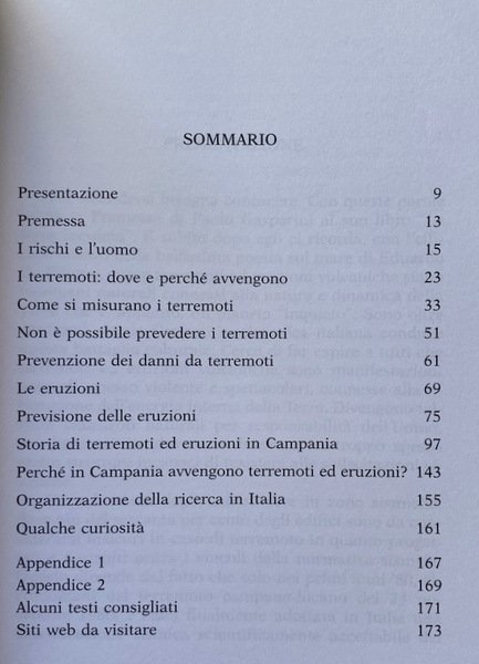 LA TERRA INQUIETA. DIFENDERSI DA TERREMOTI ED ERUZIONI