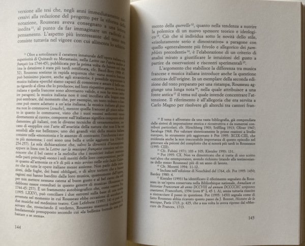 LA TRACCIA DEL SUONO. ESPRESSIONE E INTERVALLO NELL'ESTETICA ILLUMINISTA