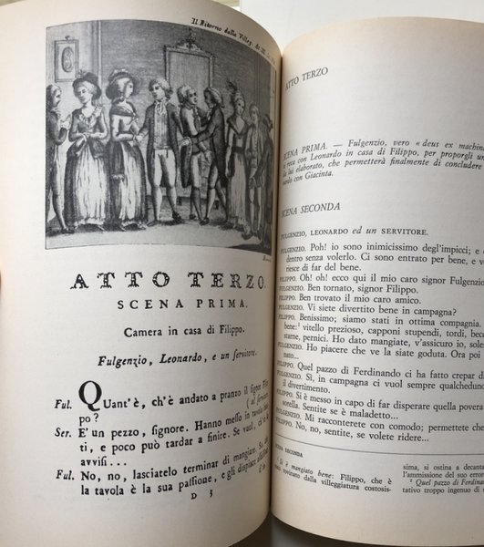 LA TRILOGIA DELLA VILLEGGIATURA. A CURA DI ATTILIO CANNELLA