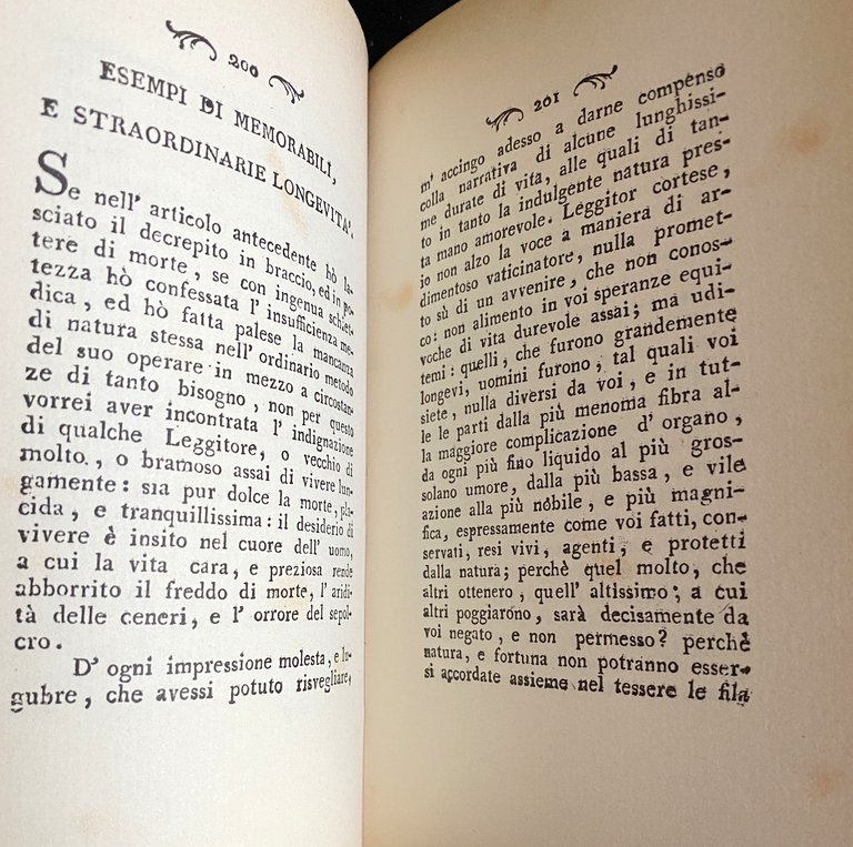 LA VECCHIEZZA. TRATTATO DEL DOTTORE DOMENICO ANTONIO MANDINI